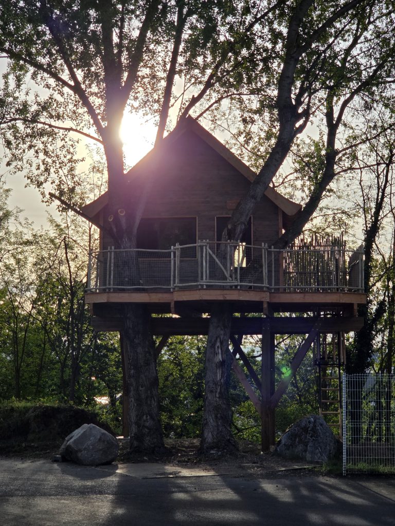 La cabane perchée du César Palace
