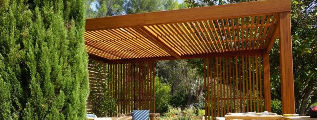 Pergola en bois