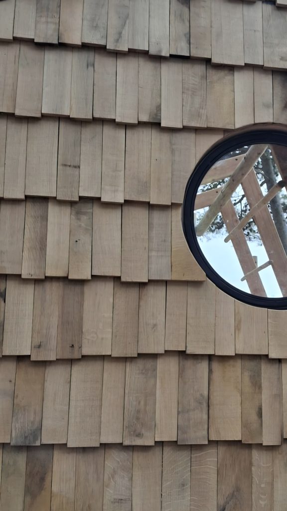 Une cabane à Couteron